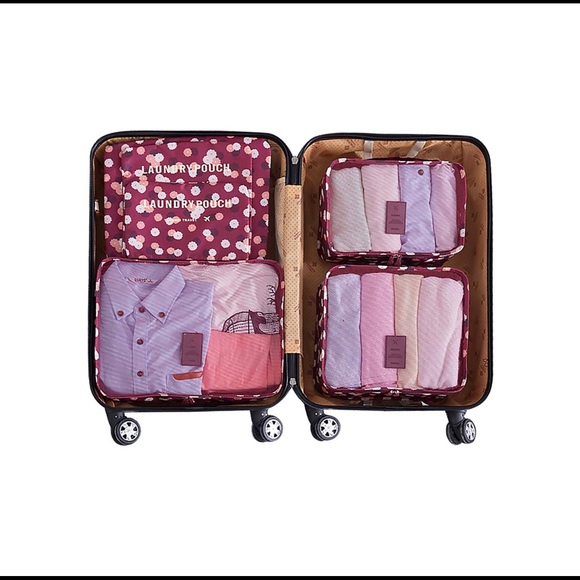 7 PIECE PACKING CUBE SET + SHOE BAG - Picture 3 of 7